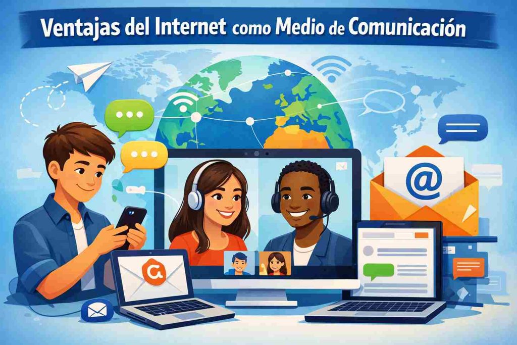 Ventajas del Internet como Medio de Comunicación