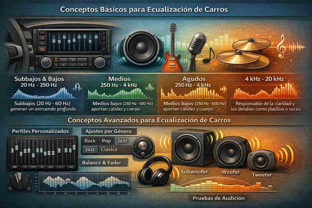 Conceptos Básicos y Avanzados Para Una Ecualización Perfecta Para Auto