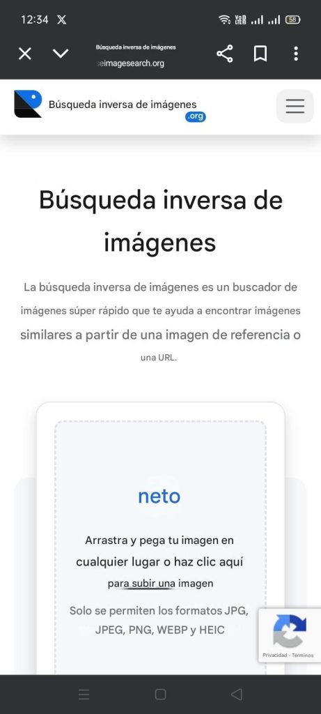 buscar por imagen a una persona