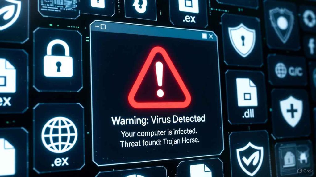 tipos de virus informaticos ejemplos