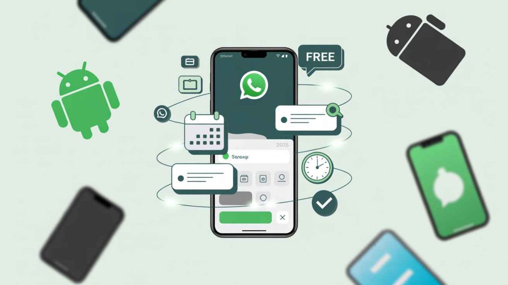 como programar un mensaje en whatsapp iphone