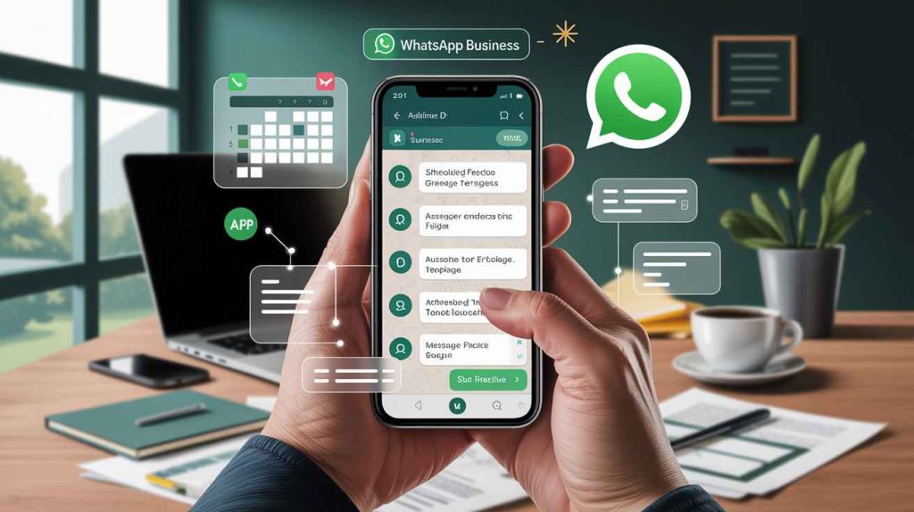 programar mensajes en whatsapp samsung