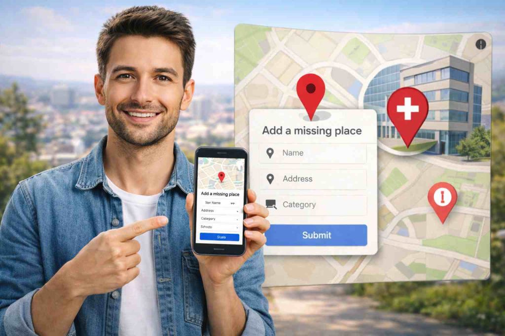 Cómo Agregar un Lugar, Edificio o Punto de Interés que No Aparece en Google Maps