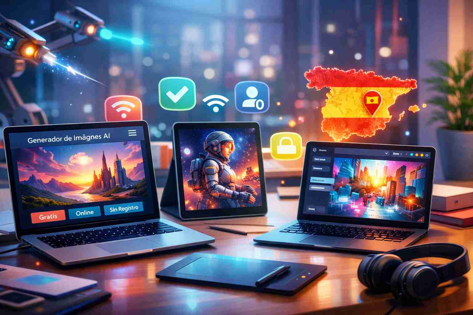 Creadores de Imágenes con IA