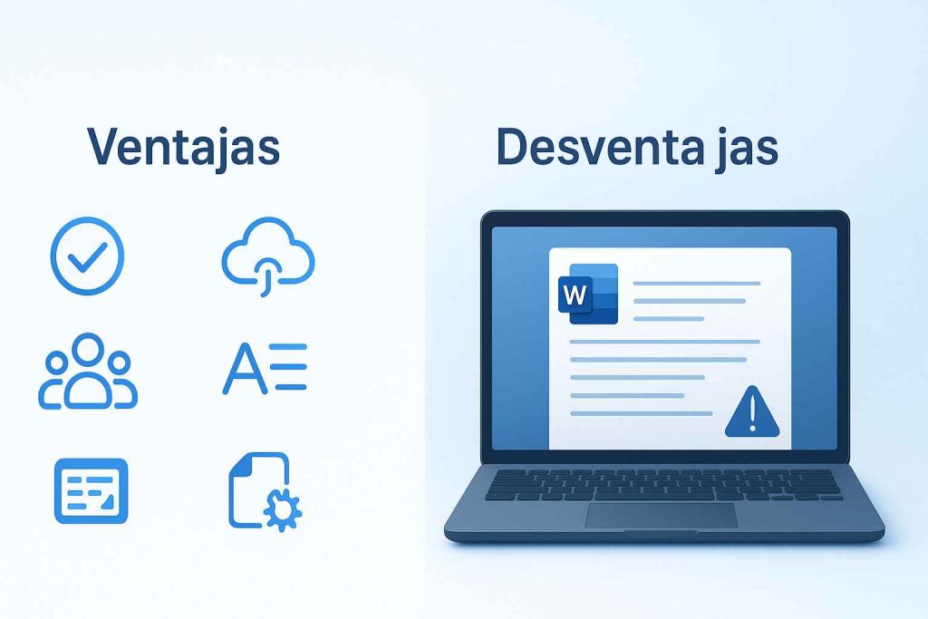Ventajas y Desventajas de Word