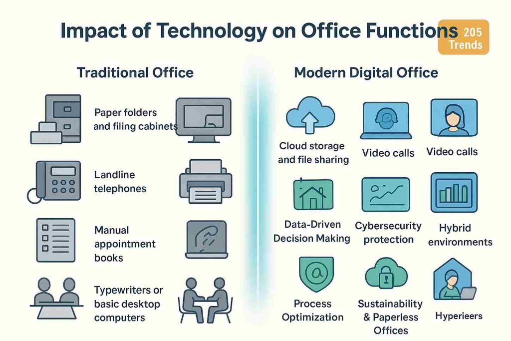 funciones de oficina software