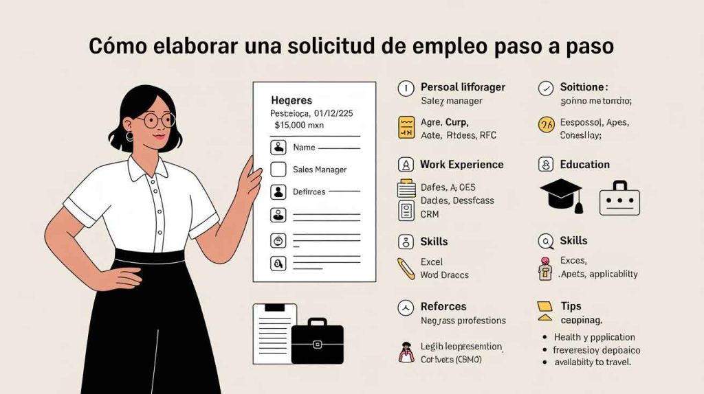 Cómo Elaborar una Solicitud de Empleo Paso a Paso