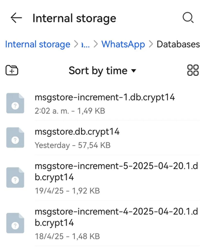 Cómo recuperar imágenes borradas de WhatsApp en Android
