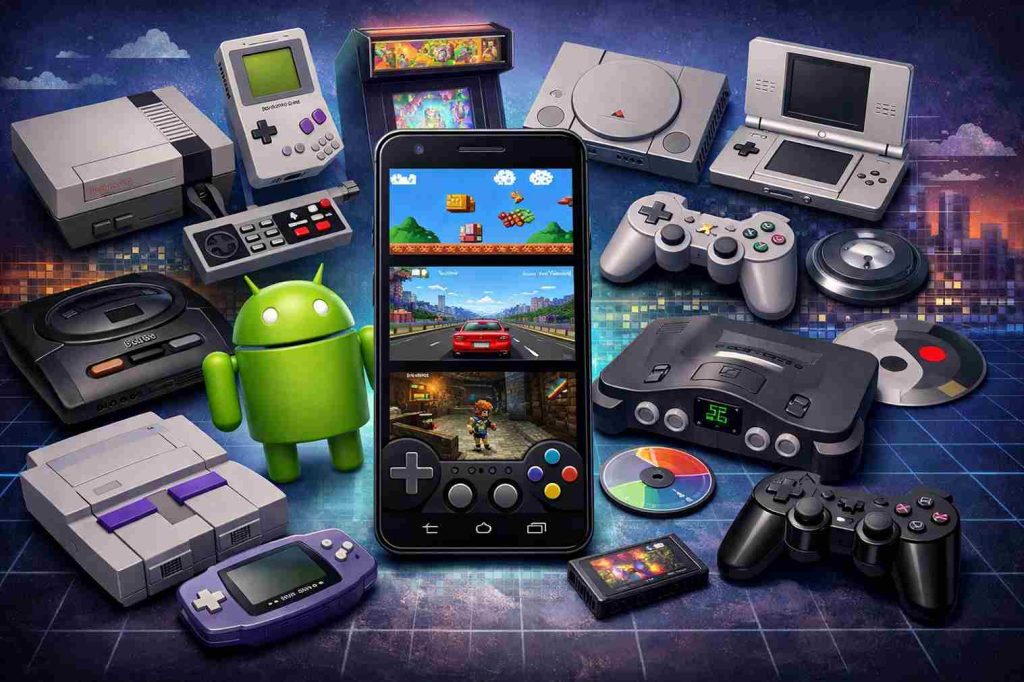 Tipos de consolas que se pueden emular en Android