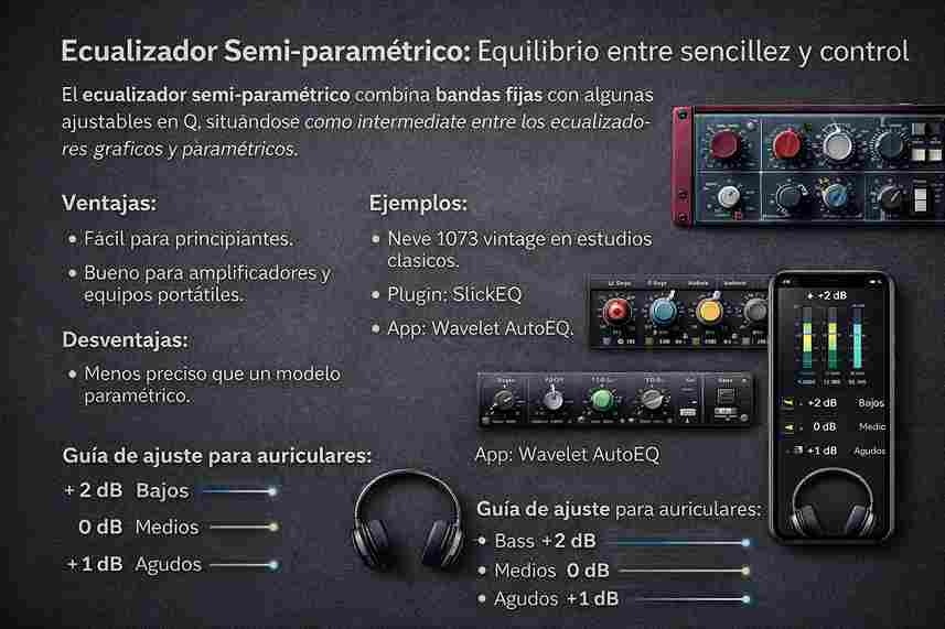 ecualizador semiparamétrico