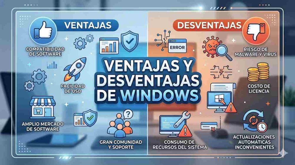 Ventajas y Desventajas de Windows
