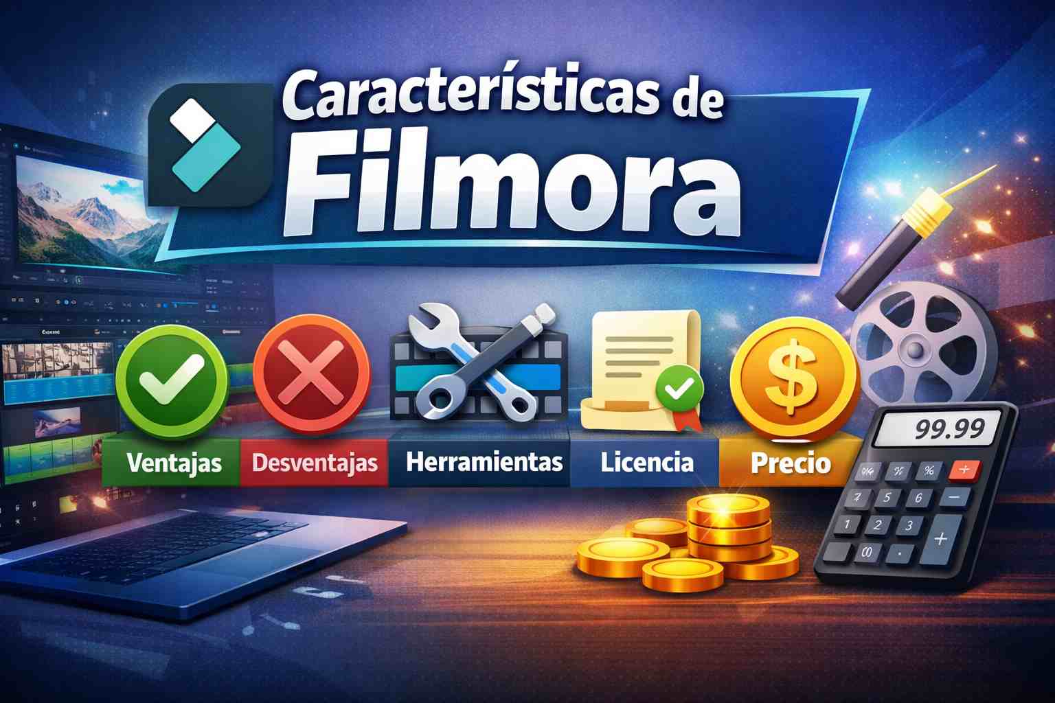 Características de Filmora