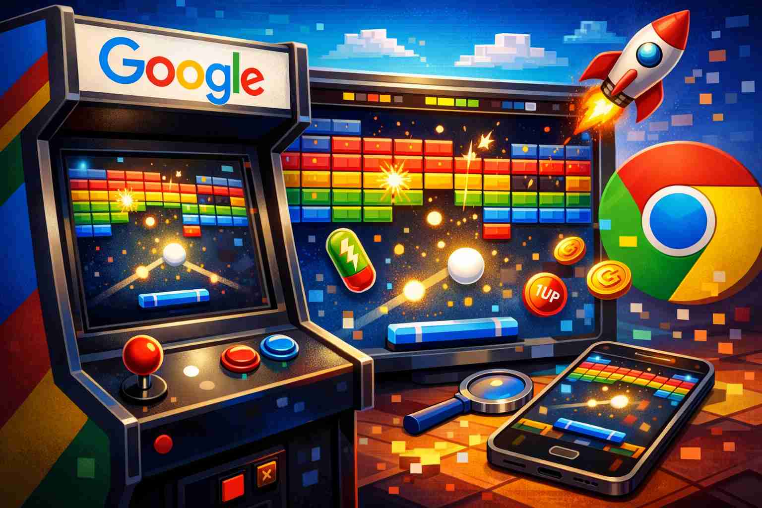 Block Breaker de Google