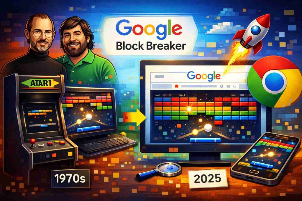 block breaker de google para jugar