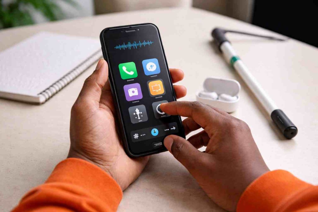 ¿Qué celular puede usar una persona ciega?