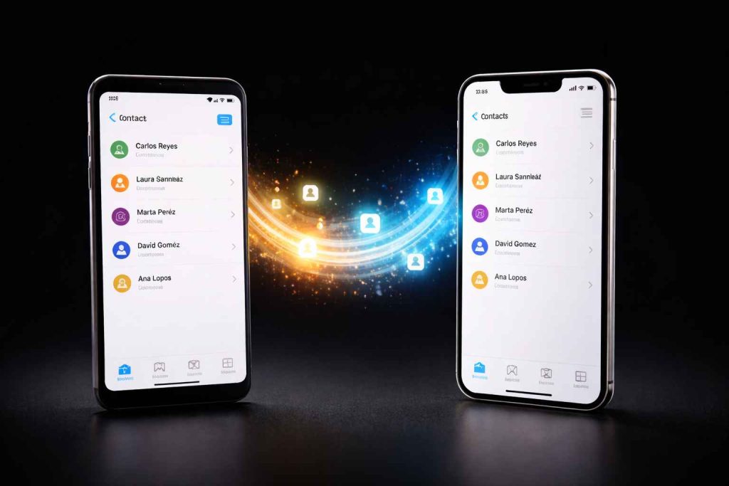 transferir contactos de android a iphone gratis