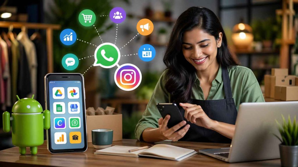 Las mejores aplicaciones de Android para propietarios de pequeñas empresas que utilizan WhatsApp e Instagram 