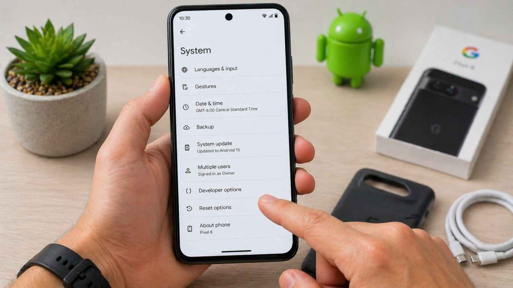 Cómo formatear un celular Android