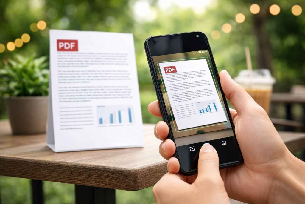 escanear con el movil a pdf