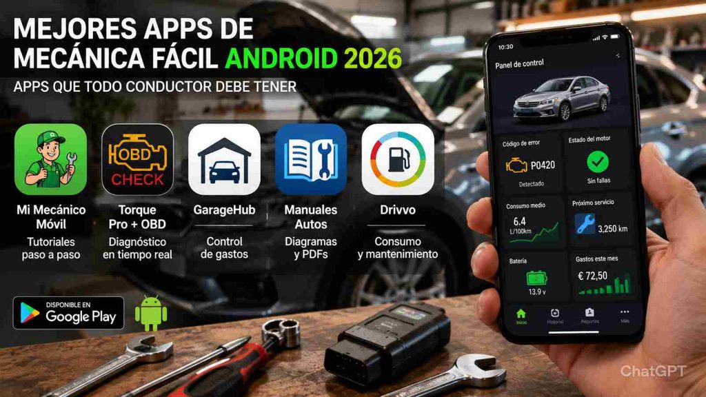 Mejores Apps de Mecánica Fácil Android
