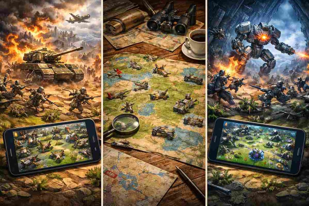 Juegos de estrategia para Android multijugador