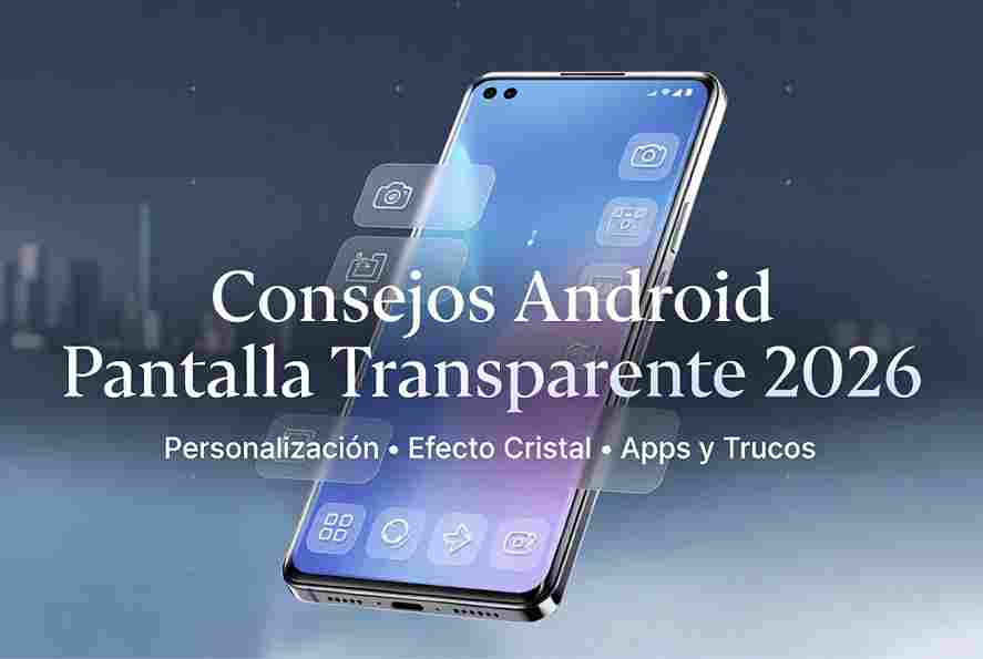  consejos android pantalla transparente