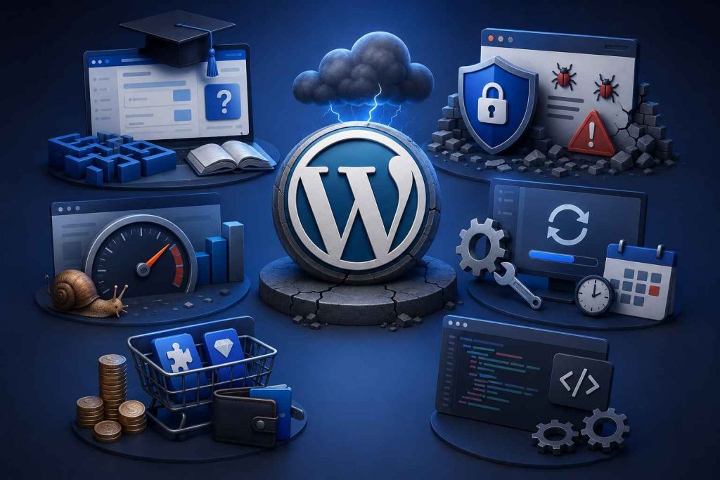 Desventajas de WordPress 