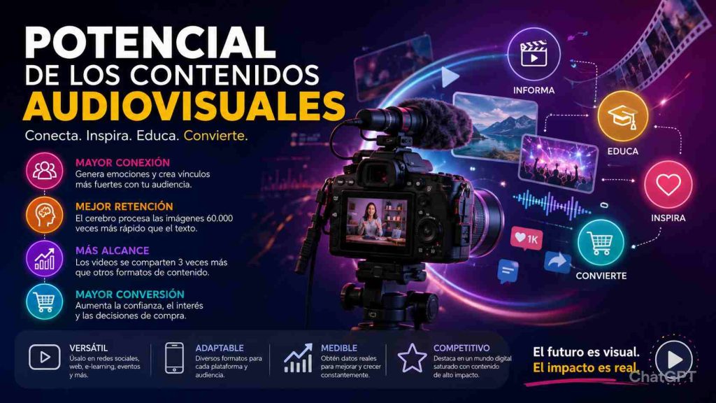 Potencial de los Contenidos Audiovisuales