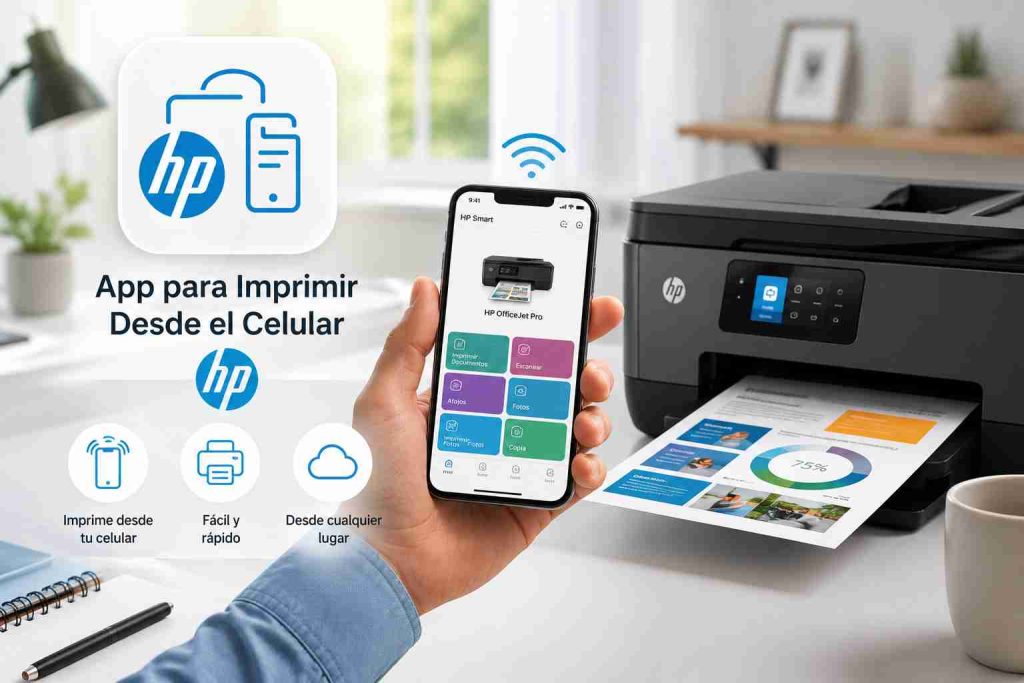 App para Imprimir Desde el Celular HP