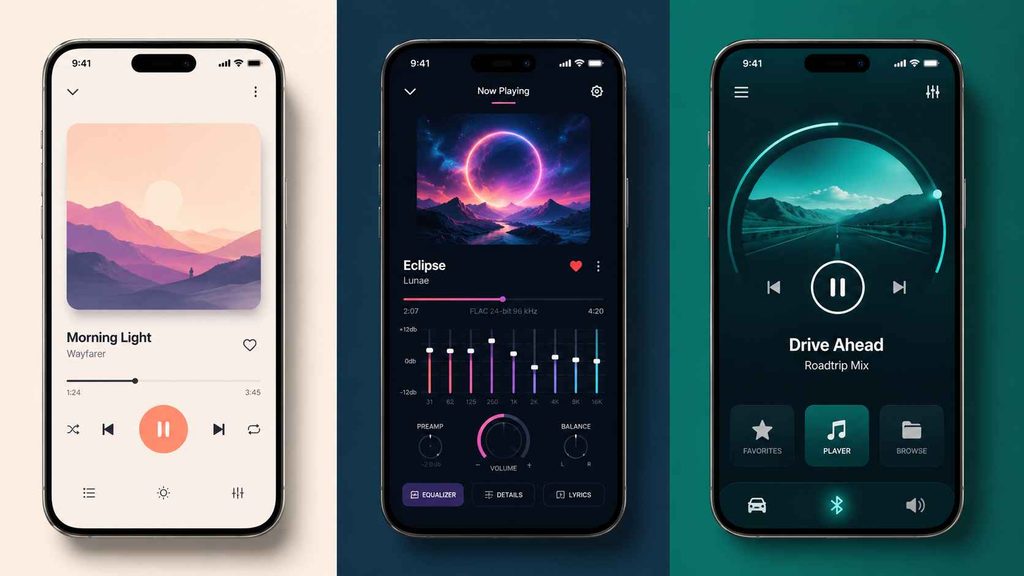 mejor reproductor de musica android auto