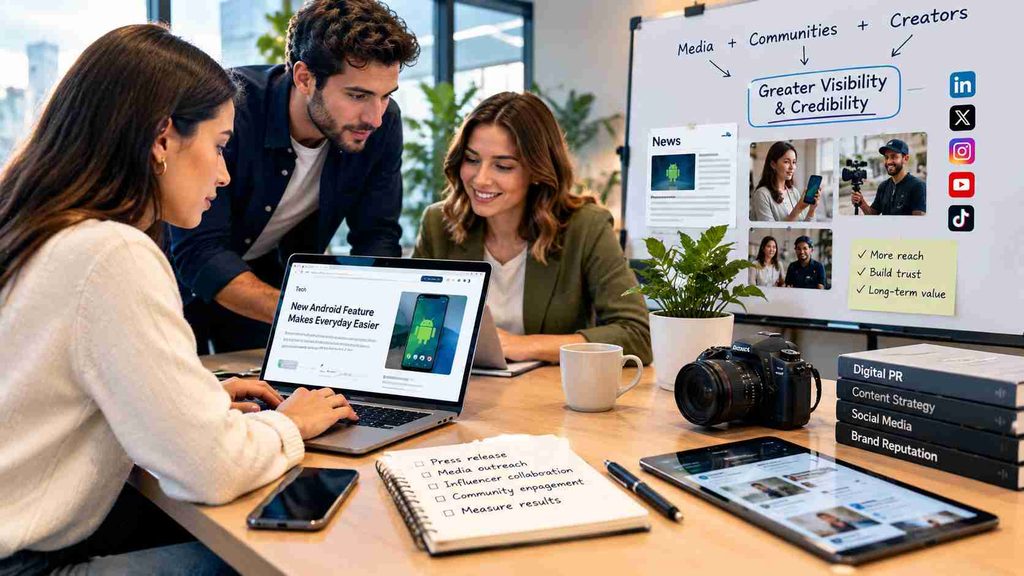 Cómo crear una digital pr strategy que genere confianza y visibilidad