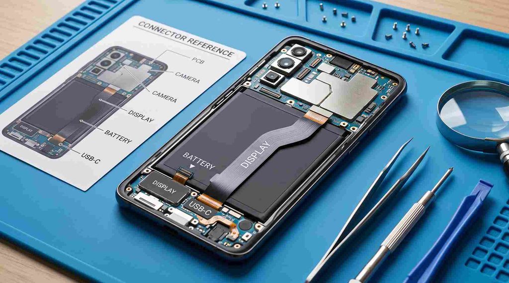 Phone Repair Images Must Keep Connector Labels Legible